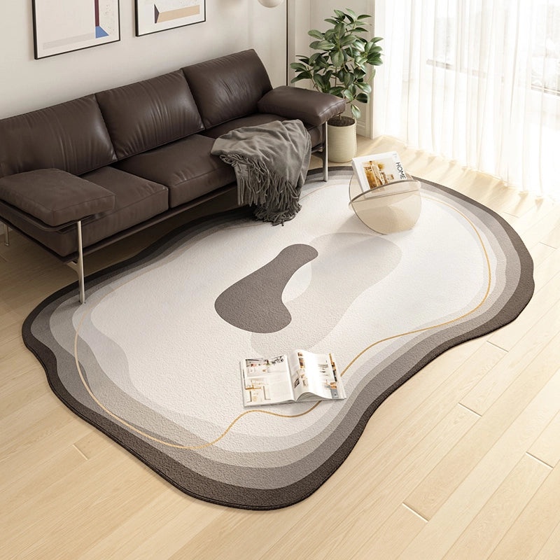 Luxury Thickened Irregular Winter Floor Mat for Living Room Coffee Table Sofa | Home Decor Rugs