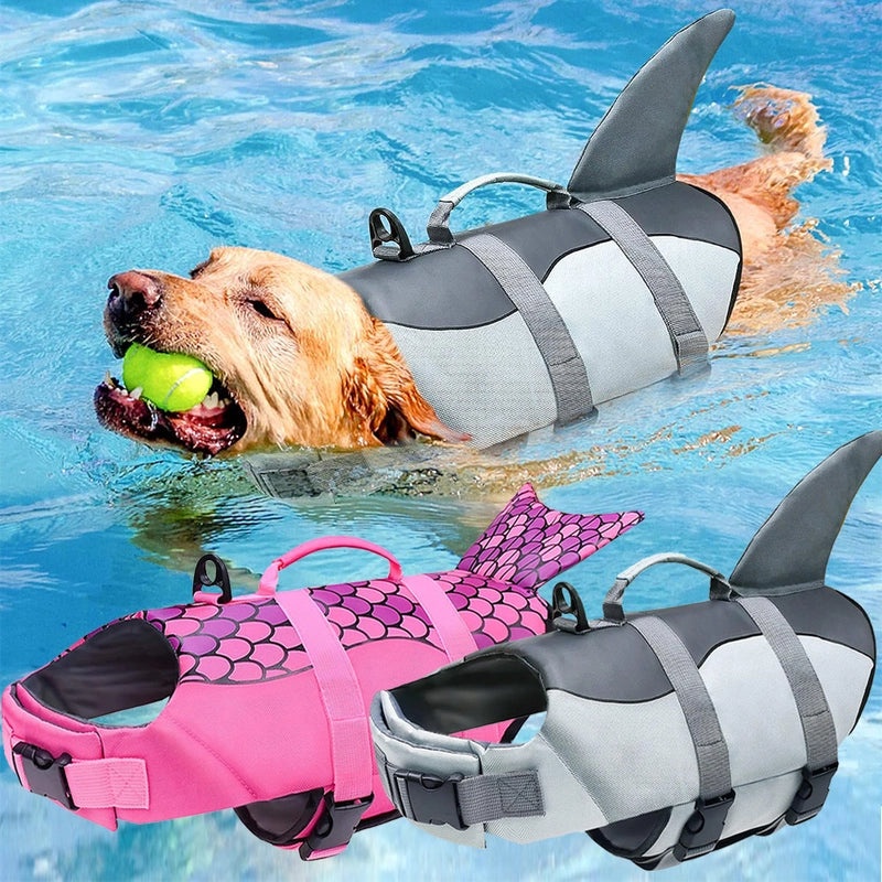 Pet Dog Life Jacket Outdoor Swim Vest Summer Big Dog Safety Swimwear In Stock|Pet Accessories
