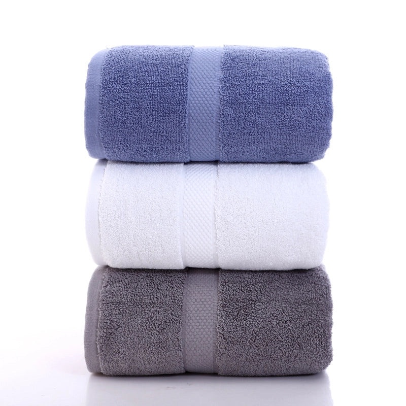 Gaoyang Thickened Pure Cotton Bath Towel Large Absorbent Soft Household Hotel Spa Towel | Home & Living > Bath > Towels