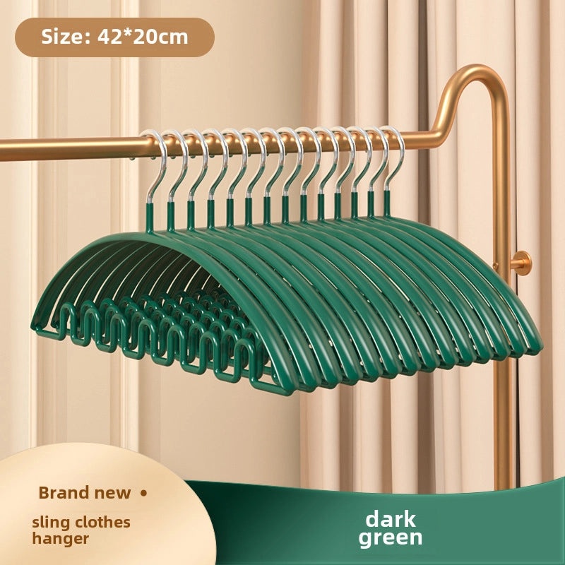 Lightweight Luxury Black Wave Pattern Underwear Hanger Multi-Functional Plastic Clothes Rack for Dormitory Storage|Home Storage & Organization