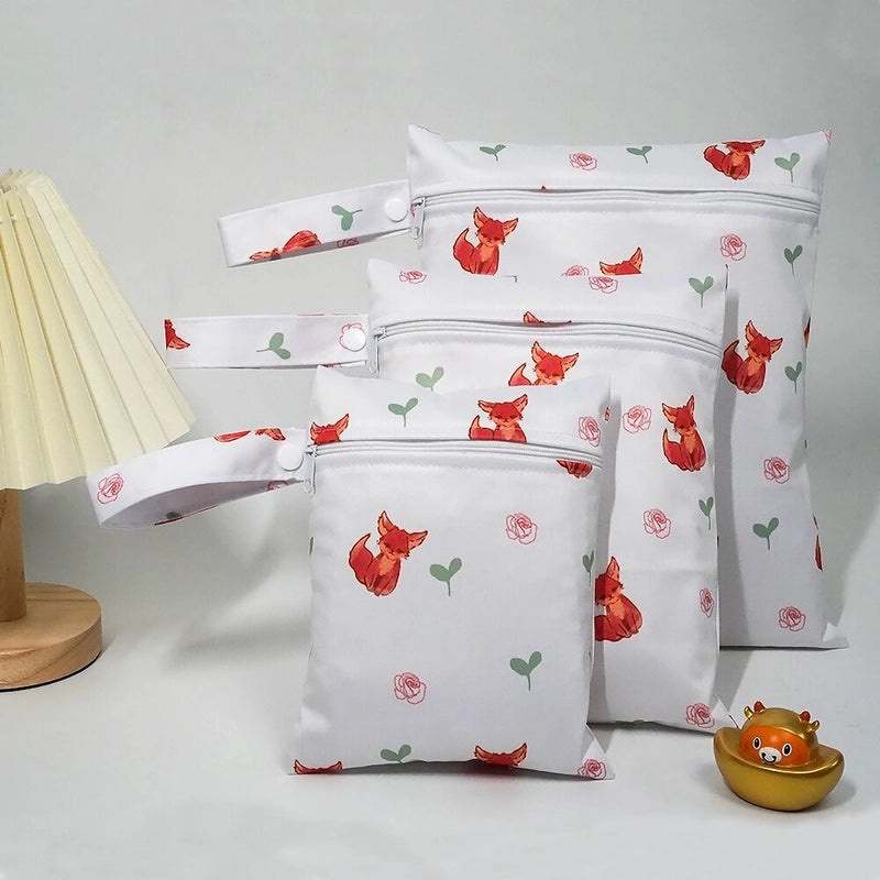 Stylish Minimalist Cartoon Polyester Storage Pouch for Casual Use|Home Storage & Organization Accessories