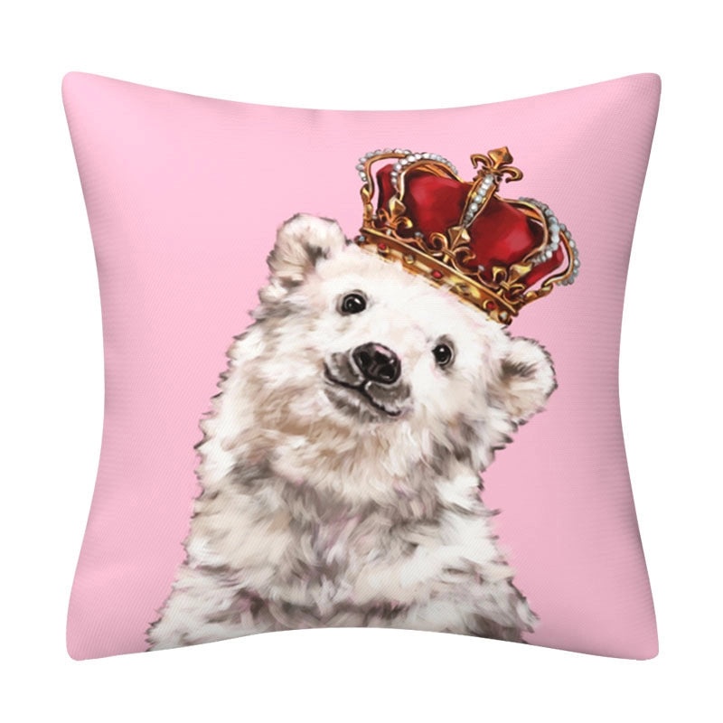 Adorable Animal Print Polyester Pillow Covers for Couch & Sofa Decor|Home Decor Accessories