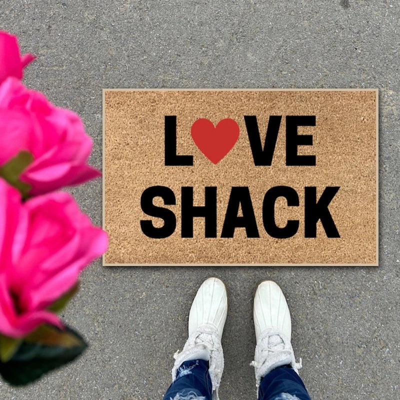 Valentine's Day Heart Shaped Polyester Bath Mat Casual Design|Home Decor & Bath Accessories