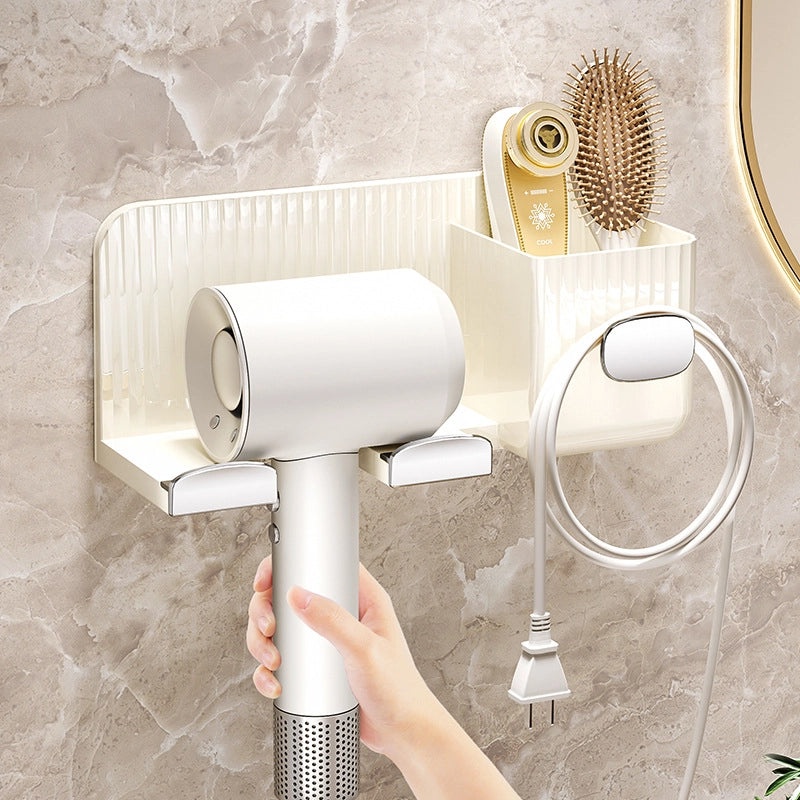 Bolan Punch-free Wall-mounted Hair Dryer Holder for Bathroom | Bathroom Accessories