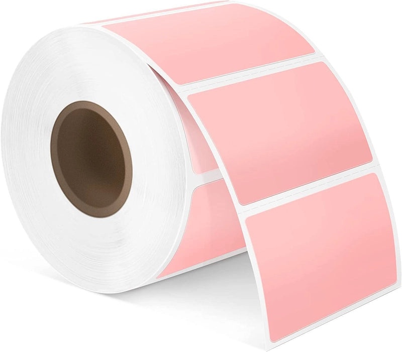 Phomemo Round Waterproof Thermal Label Paper Self-Adhesive Electronic Logistics Shipping Labels|打印耗材