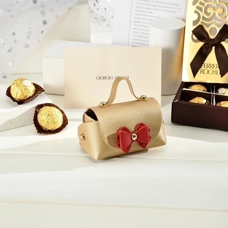 Valentine's Day Wedding Bow Knot PU Leather Gift Wrap Supplies|Gift Wrapping & Packaging Supplies