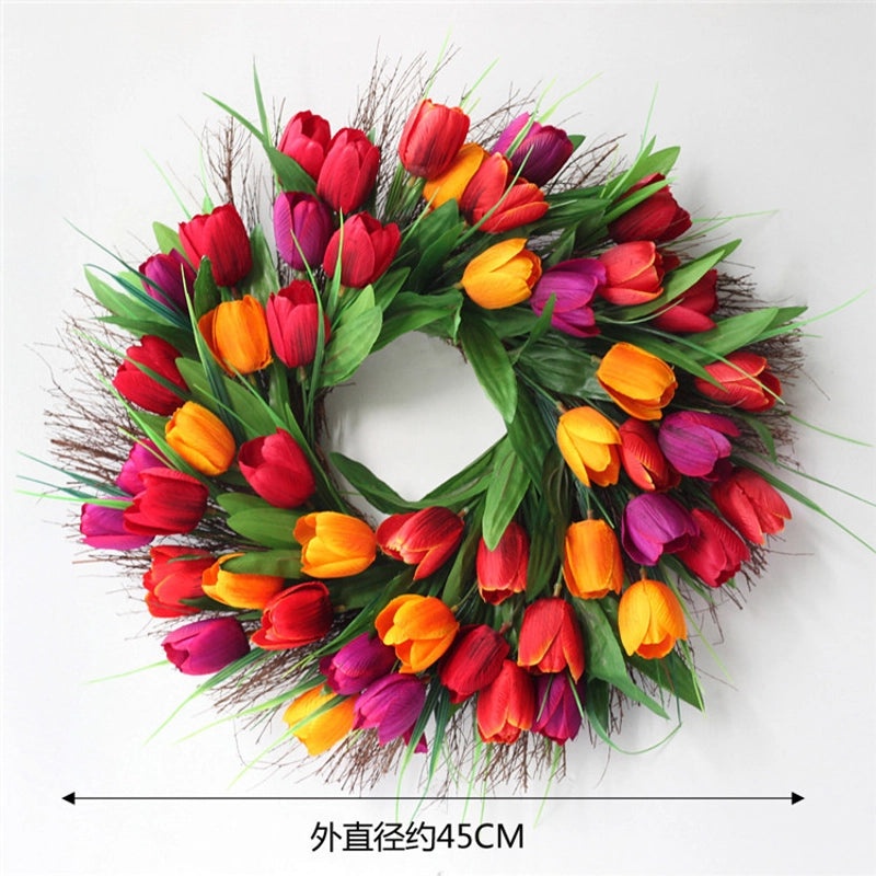 Artificial Silk Flower Wreath for Home Decor|Home Decoration