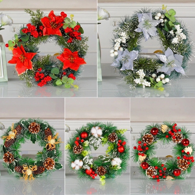 Minimalist Christmas Tree and Pine Cone Garland Decoration|Holiday Decorations