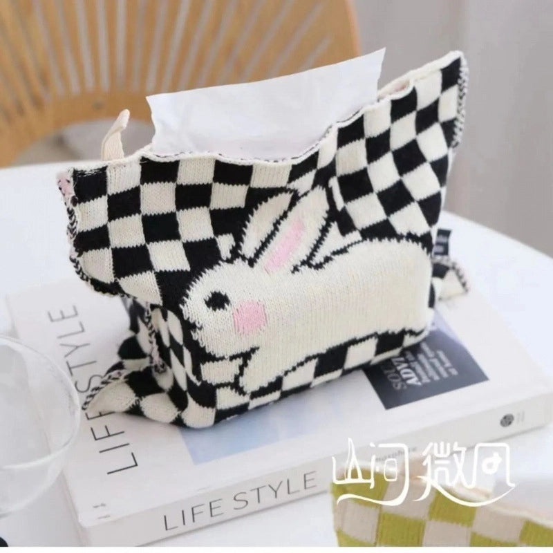 Nordic Lattice Heart Tulip Pattern Polyester Food Storage Containers|Kitchen Storage & Organization