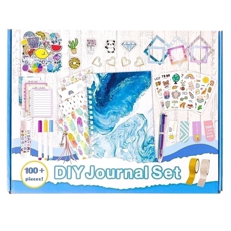 Creative Kids Sticker Collection Complete Diary & Stationery Organizer Set|Children's Stationery & Journals