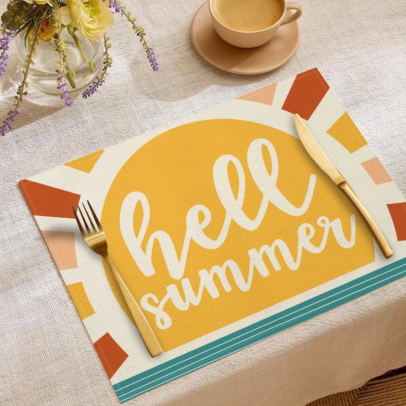 Elegant Nordic Linen Fruit Pattern Cushion Cover for Sofa and Couch | Home Decor Pillows & Cushions