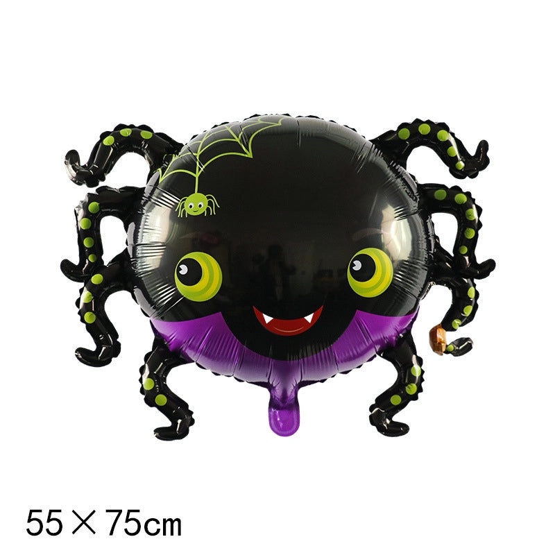 Halloween Hip-Hop Ghost Pattern Aluminum Foil Balloons for Party Festival Decoration|Party Supplies Balloons