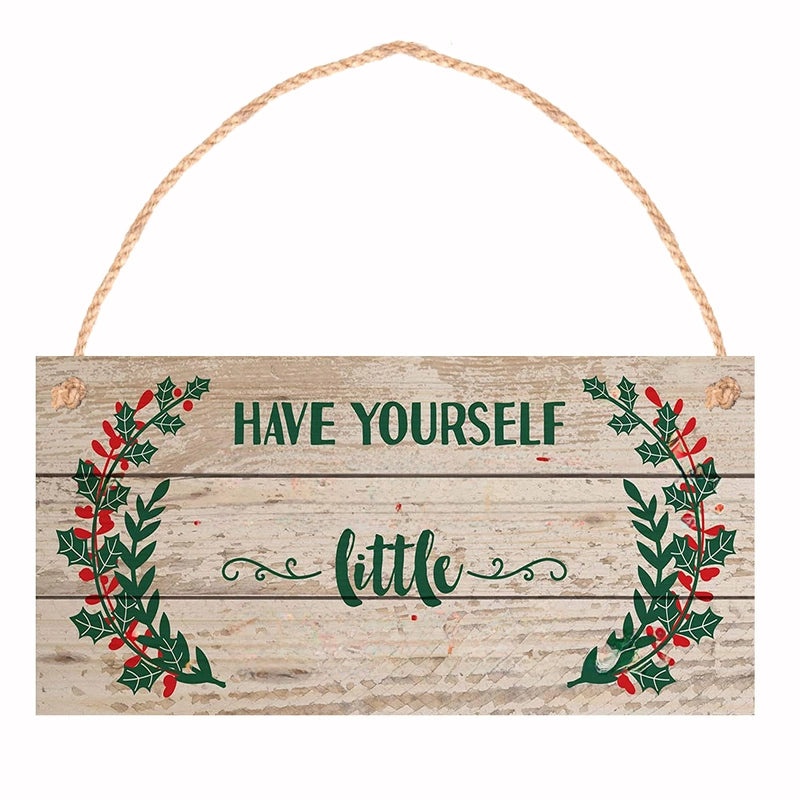 Easter Wooden Wall Sign with Hemp Rope, Creative Printed Game Board Decor for Home and Storefront|Home Decor