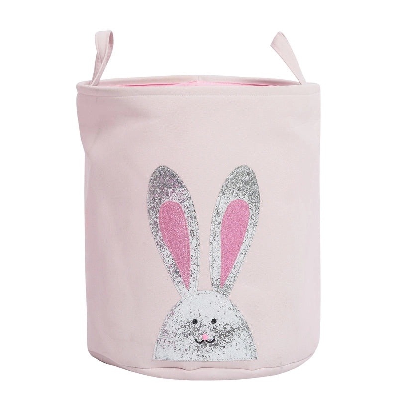 Dream Castle Round Double-Layer Thickened Laundry Basket for Toys and Storage Bag 1292|Home Storage & Organization