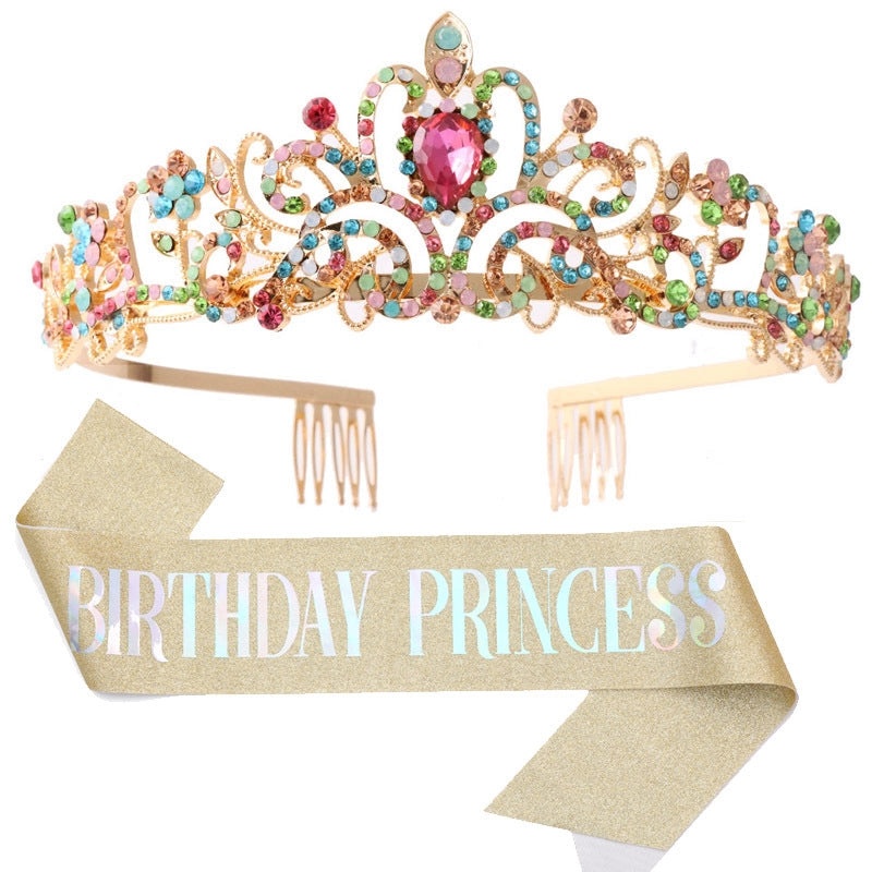 Sweet Birthday Letter Banner Cloth Metal Party Decorations|Party Supplies