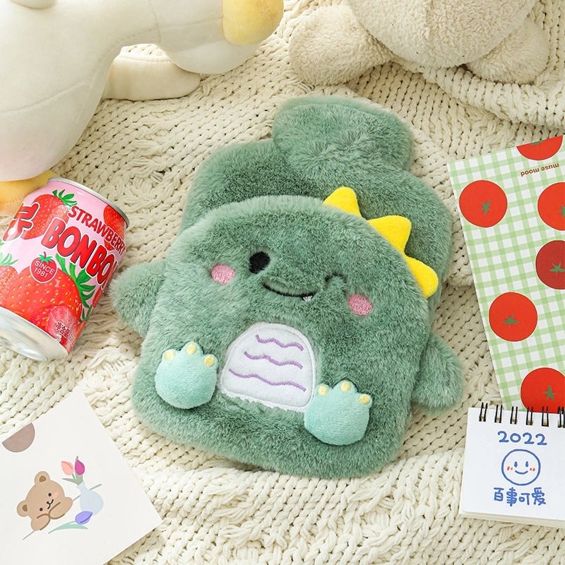 Cute Cartoon Rabbit Plush Hot Water Bag with Thick PVC Water Injection | Home & Living Warmers