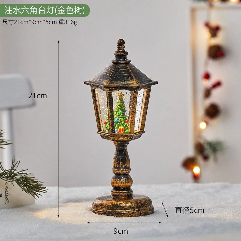 Christmas LED Night Lights Plastic Decoration for Holiday Season | Home Decor Lighting