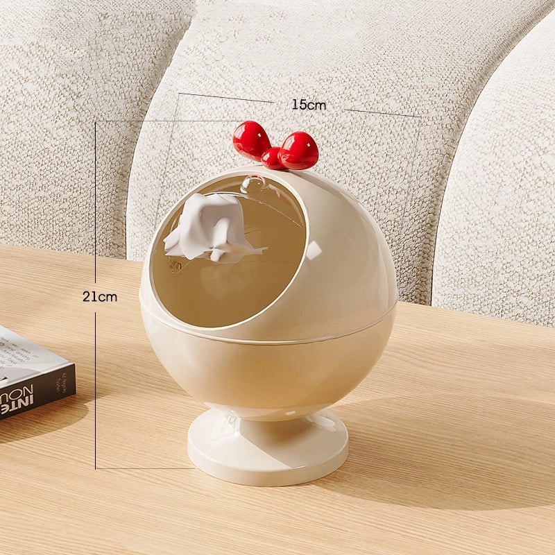 Elegant Bow Knot Storage Box for Pets | Pet Storage Containers