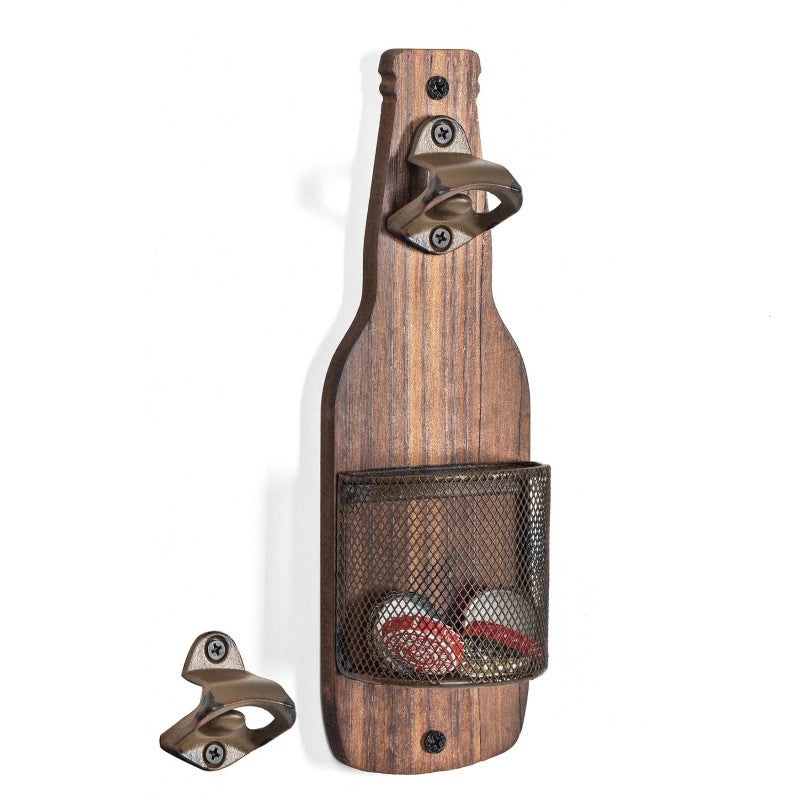 Vintage Wooden Wine Bottle Holder|Home Decor & Wine Accessories