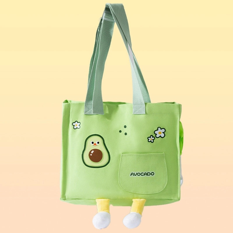 Adorable Canvas Cat & Small Dog Carrier Bag with Head-Out Window, Crossbody & Handheld Shoulder Pet Travel Bag|Pet Accessories