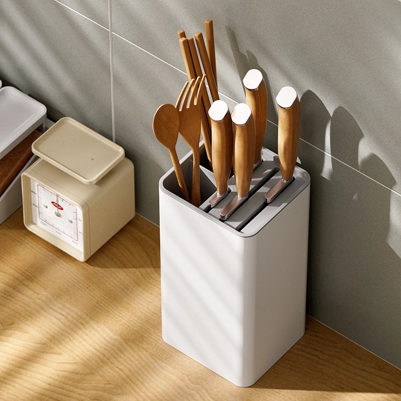 Multifunctional Removable Kitchen Knife and Tableware Storage Rack for Household Fruit and Kitchen Knives|Kitchen Storage Accessories