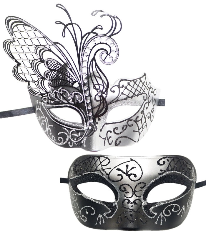 Elegant Minimalist Butterfly Party Accessory Plastic Metal for Halloween Easter Mardi Gras | Party Supplies