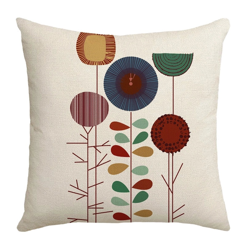 Hand-painted Abstract Explosions Pillow Cover for Home Decor | Home Decor & Pillow Covers