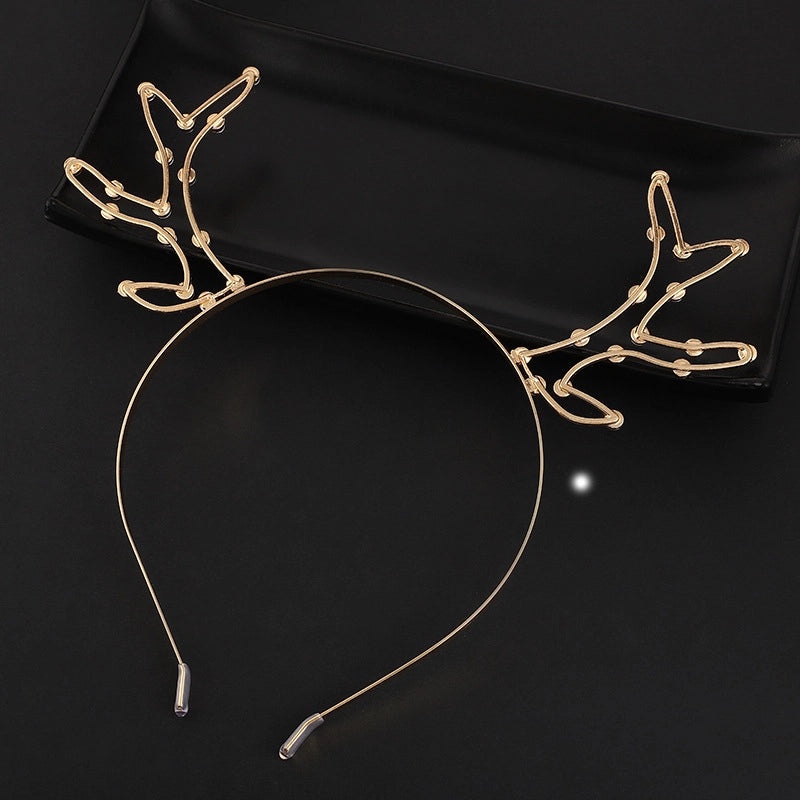 Minimalist Alloy Antler Earrings for Daily Wear and Festivals|Jewelry & Accessories