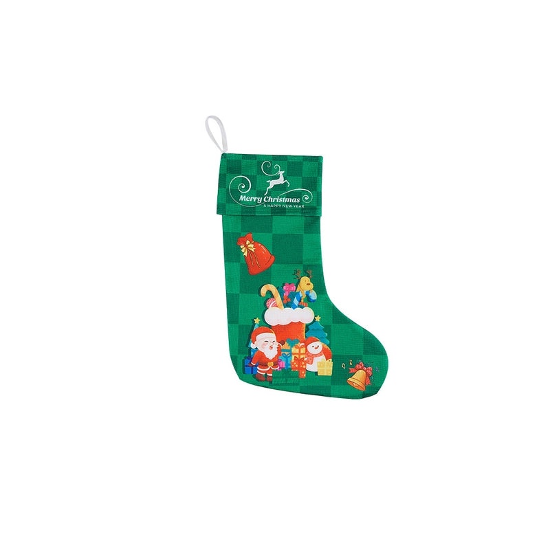 Christmas Holiday Socks 300g Cotton Linen Kids Gift Bags Festive Decorations | Holiday Accessories