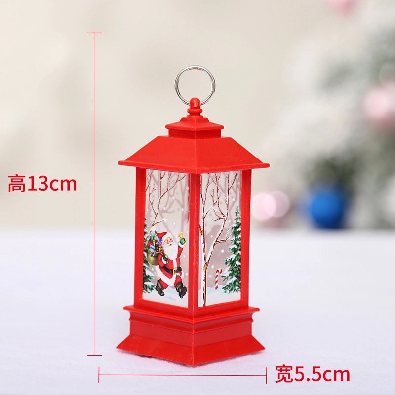 Christmas Decorative Flame Lamp | Holiday Home Decor
