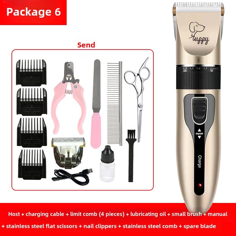 Pet Electric Hair Clipper Set for Dogs and Cats | Pet Grooming Tools