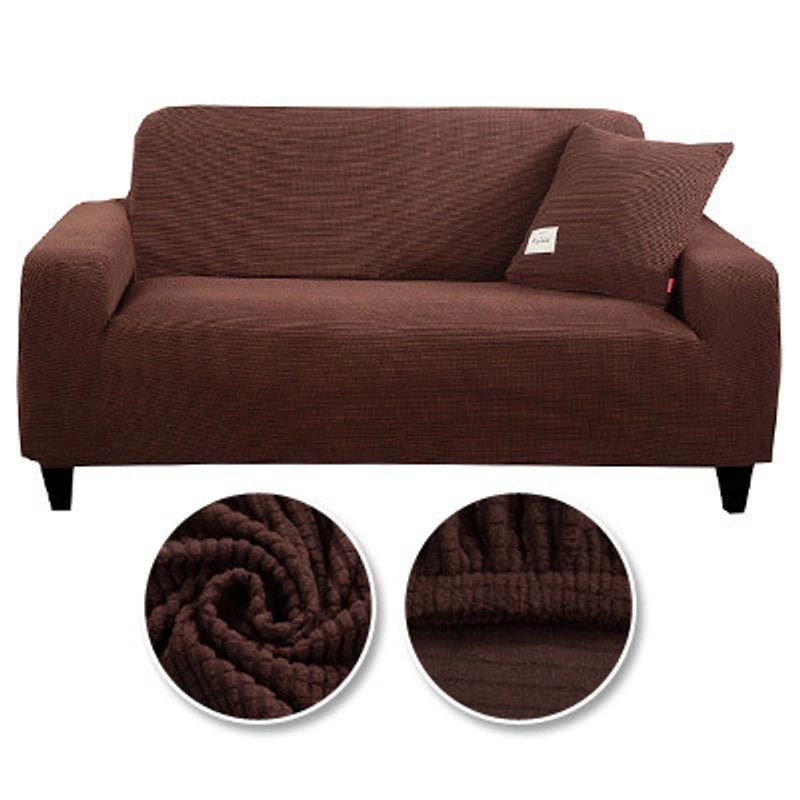 European Style Elastic Sofa Cover Full Dust-Proof Fabric Slipcover for Single and Double Sofas|Home Decor & Furniture Accessories