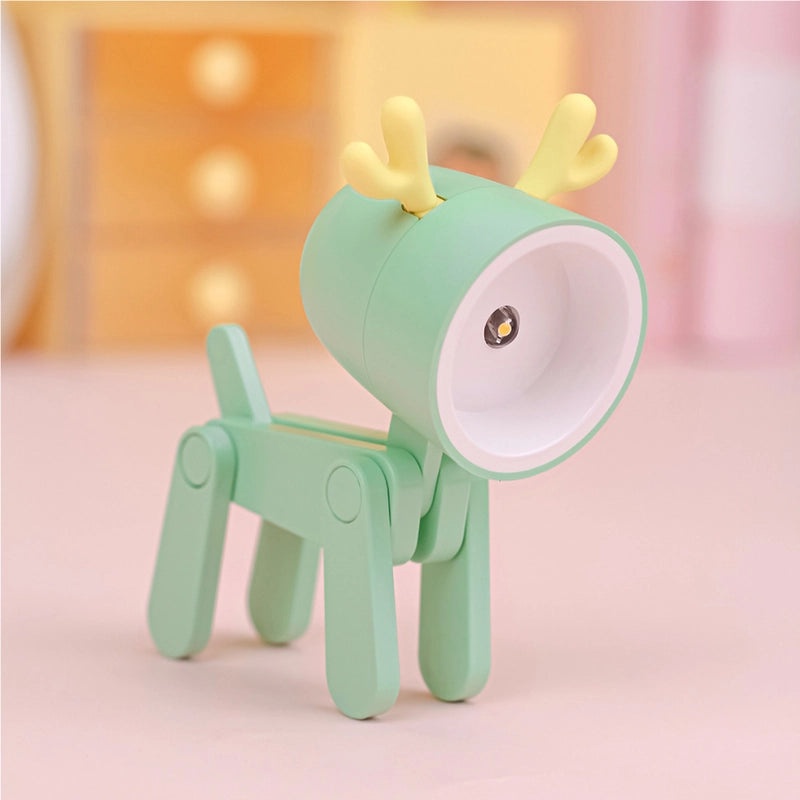 Cute Cartoon Deer Plastic Night Light for Indoor Use|Home Decor & Lighting