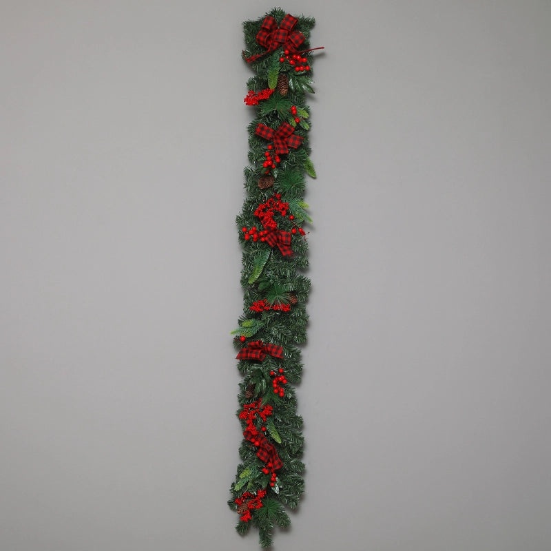 Christmas Rattan Garland Door Hanging Pendant for Living Room Window and Wall Decoration|Home Decor