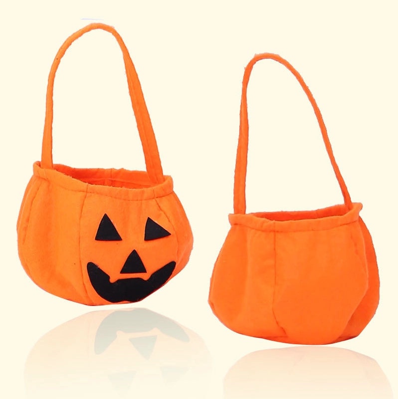 Halloween Pumpkin Nonwoven Party Gift Bags | Halloween Party Supplies