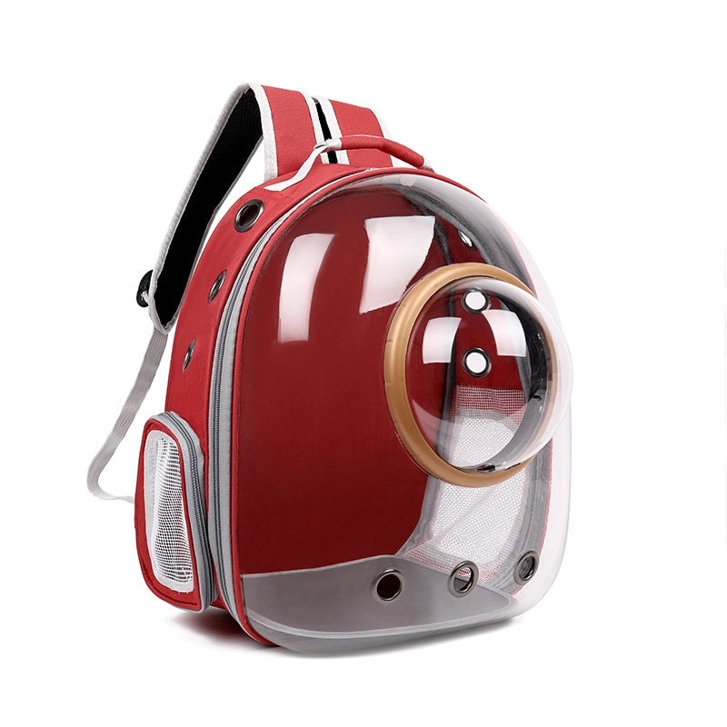 Minimalist Oxford Cloth Solid Color Pet Carrier Backpack|Pet Accessories