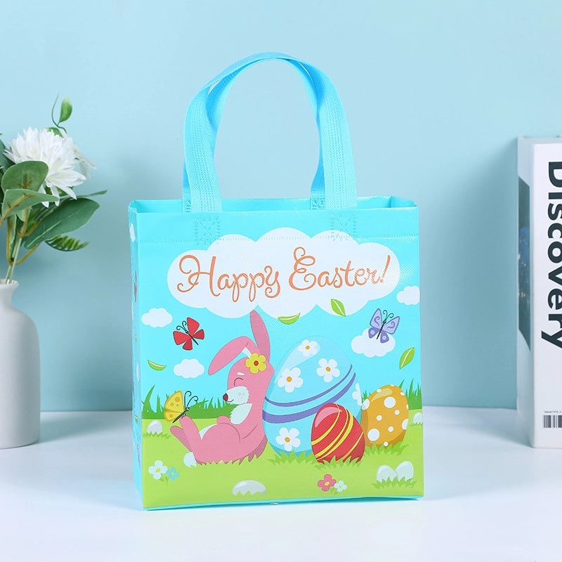 Easter Cute Cartoon Themed Nonwoven Daily Use Bag|Accessories & Bags