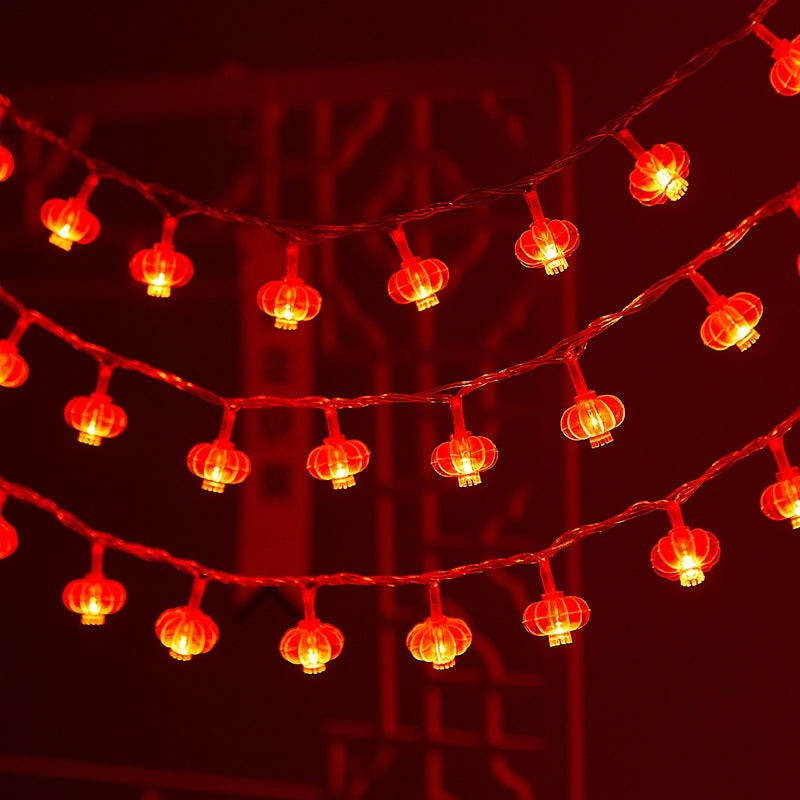 Christmas Mini Ornaments Luminous Holiday Decorations Christmas Eve Micro Landscape Desktop Window Gift Ideas|Home Decor & Holiday Accessories