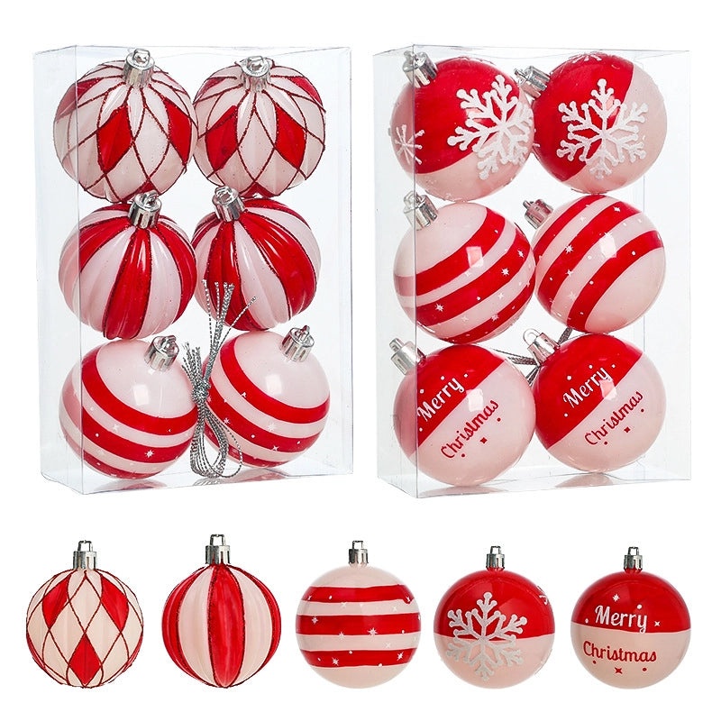 Christmas Luxury Plastic Ball Ornaments for Outdoor Party Hanging Decorations|Outdoor Decorations