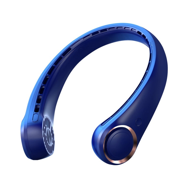 Rechargeable USB Neck Fan Portable Leafless Halter Fan for Outdoor Sports | Electronics & Accessories