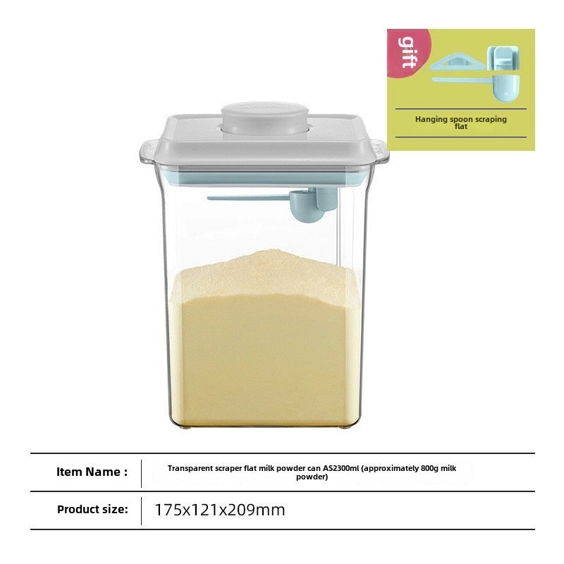 Anbutton Newborn Sealed Milk Powder Jar with Moisture-proof Food Grade Storage Box | Baby Feeding Supplies