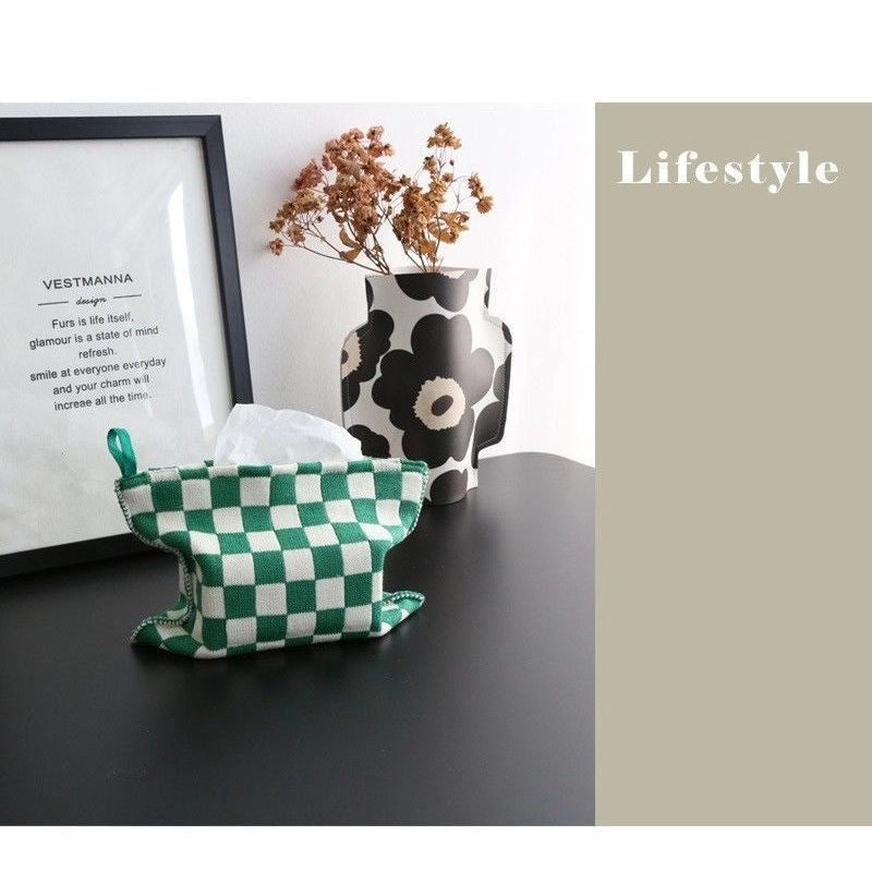 Nordic Lattice Heart Tulip Pattern Polyester Food Storage Containers|Kitchen Storage & Organization