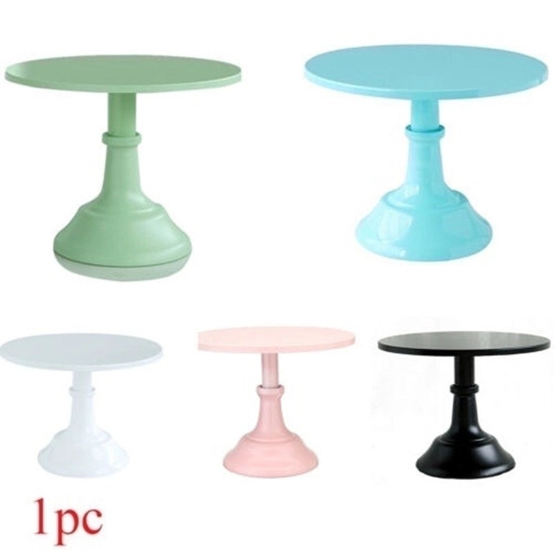 Nordic Solid Color Iron Cake Stand for Daily Use and Parties|Home Decor & Kitchen Accessories