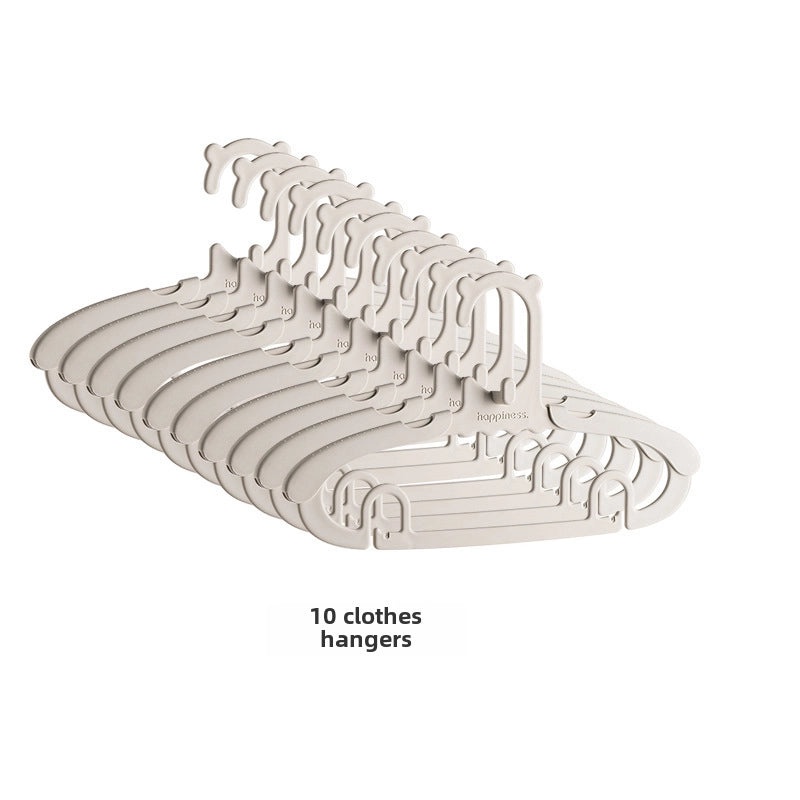 Multifunctional Retractable Baby Clothes Hanger with Trouser Clip for Newborn and Children | Baby & Kids Accessories