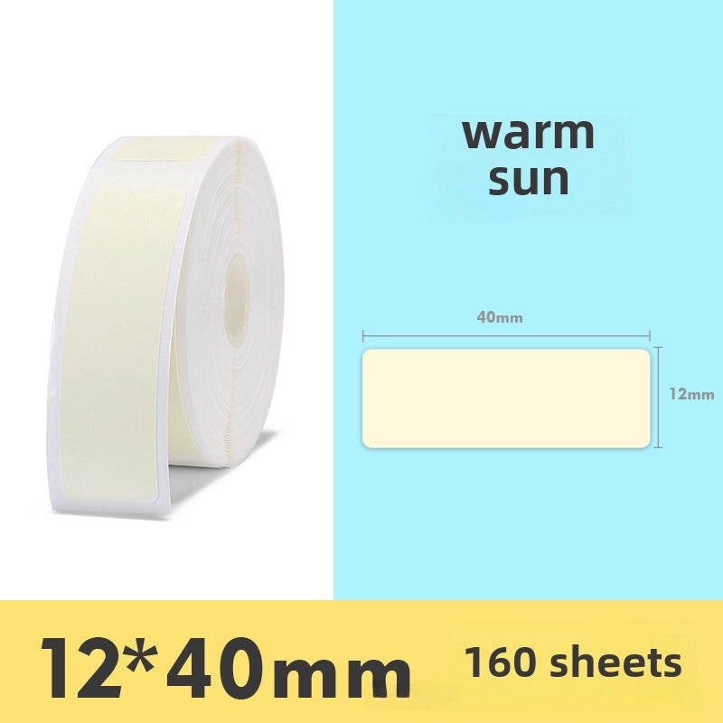 Jingchen D11 Transparent Thermal Printing Label Paper for Jewelry Cosmetic Cable | Adhesive Protective Pet Paper|Label Supplies