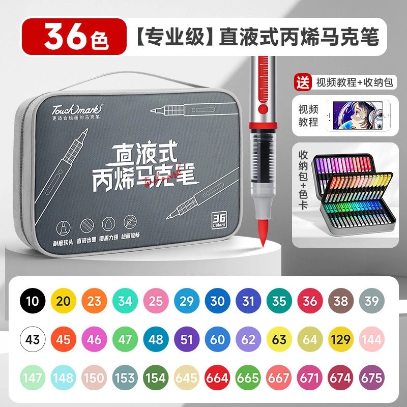 48 Colors Double Tip Alcohol Markers Set for Art Students | Art Supplies