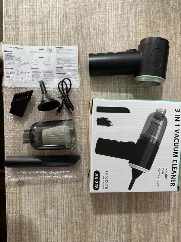 Wireless Dog Head Mini Car Vacuum Cleaner | Automotive Accessories