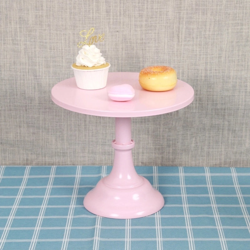 Nordic Solid Color Iron Cake Stand for Daily Use and Parties|Home Decor & Kitchen Accessories