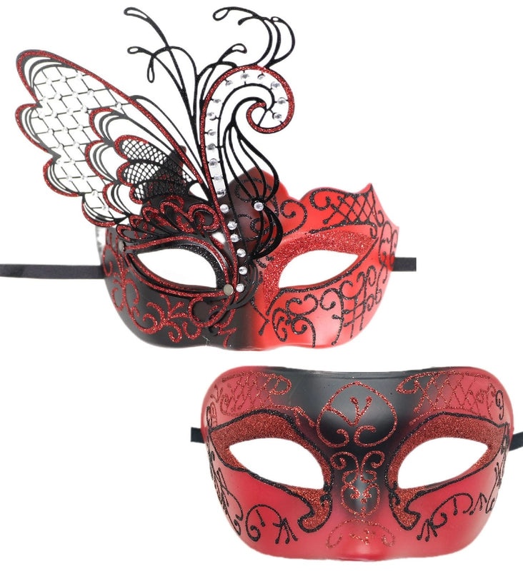Elegant Minimalist Butterfly Party Accessory Plastic Metal for Halloween Easter Mardi Gras | Party Supplies