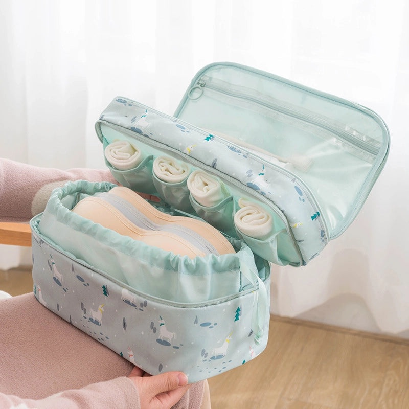 Travel Portable Underwear and Bra Organizer Bag | Luggage & Travel Accessories